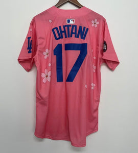 Shohei Ohtani Los Angeles Dodgers Official MLB Nike jersey pink Tokyo Series 2025