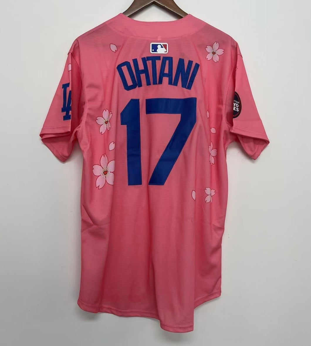 Shohei Ohtani Los Angeles Dodgers Official MLB Nike jersey pink Tokyo Series 2025
