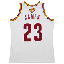 Lebron James 2015-16 Cleveland Cavaliers Official NBA Mitchell & Ness Jersey white
