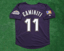 Ken Caminiti Houston Astros Official MLB Majestic Jersey Blue