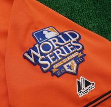 Tim Lincecum San Francisco Giants 2010 World Series Official MLB Majestic Jersey Orange