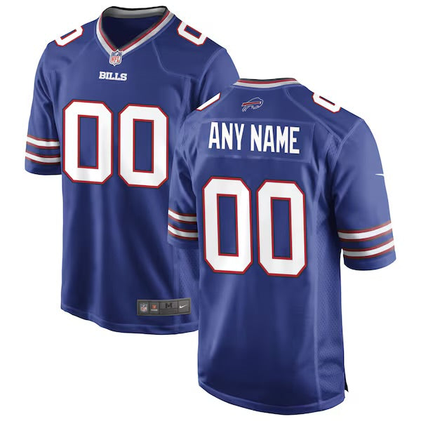 Any name & Number customized Buffalo Bills Official NFL Nike Jersey