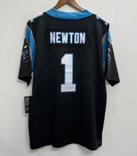 Cam Newton Carolina Panthers Official NFL NIKE Jersey black