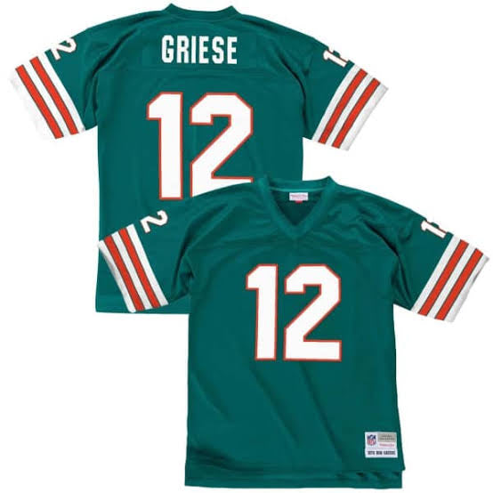 Bob Griese Miami Dolphins Official NFLJersey Mitchell & Ness