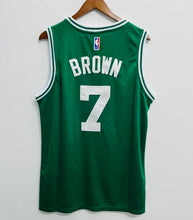 Jaylen Brown Boston Celtics Official NBA Nike Jersey Green