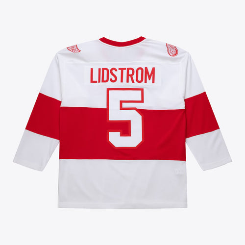 Nicklas Lidström Lidstrom Detroit Red Wings Official NHL Mitchell & Ness Jersey