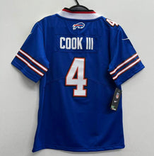 James Cook Buffalo Bills YOUTH KIDS Official NFL Nike Jersey