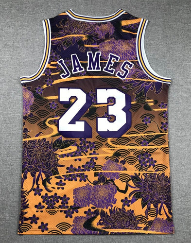 Lebron James Los Angeles Lakers Jersey made by Mitchell & Ness