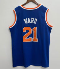Charlie Ward New York Knicks Official NBA Jersey Mitchell & Ness Blue