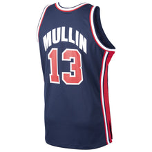 Chris Mullin USA Olympic Basketball Jersey Mitchell & Ness blue