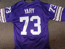 Ron Yary Minnesota Vikings autographed jersey JSA Witnessed COA