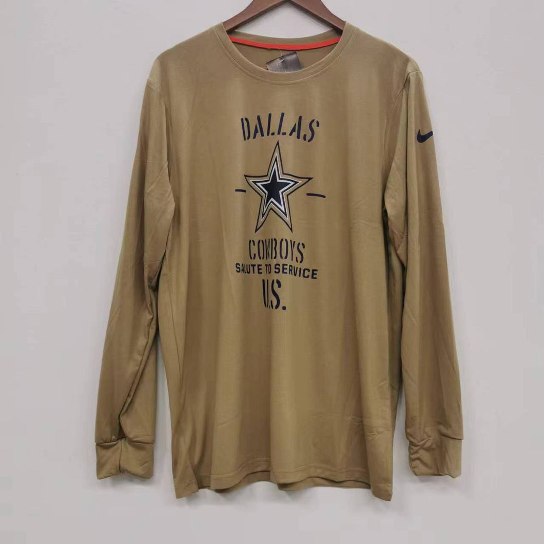 Dallas Cowboys Salute to Service long sleeve shirt