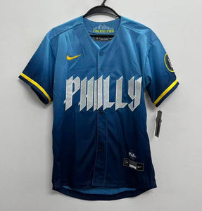 Harrison Bader Philadelphia Phillies Official MLB Nike City Connect Limited Jersey