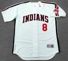 Albert Belle Cleveland Indians Official MLB Majestic 1993 White Jersey