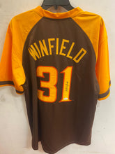 Dave Winfield autographed San Diego Padres #31 jersey JSA Witnessed COA