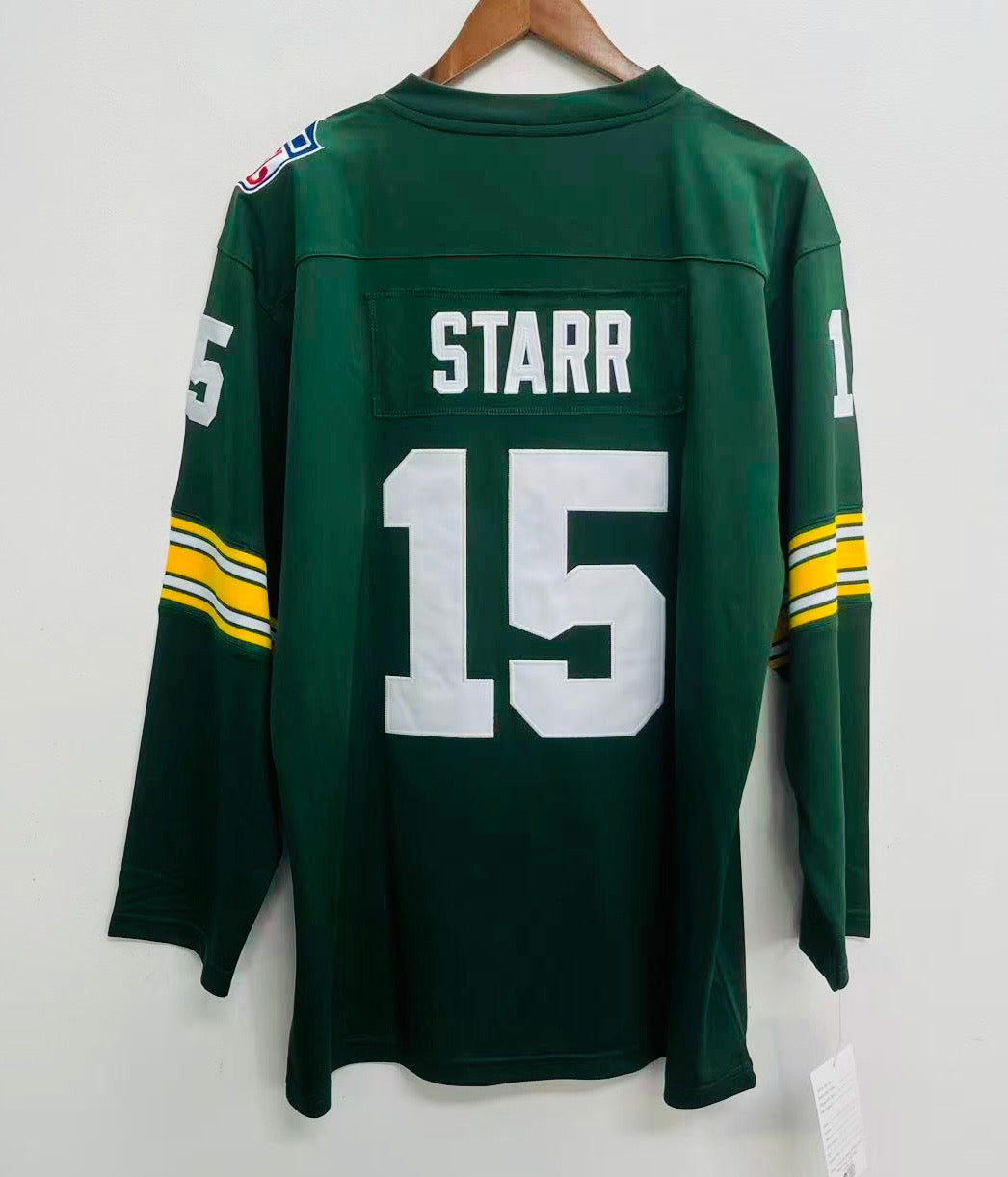 Bart Starr Green Bay Packers Official NFL Jersey Mitchell & Ness