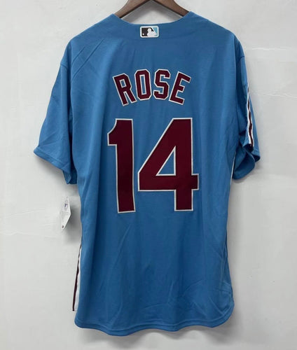 Pete Rose Philadelphia Phillies Jersey Majestic