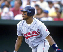 Albert Belle Cleveland Indians Official MLB Majestic 1995 Jersey