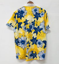 Michigan Wolverines NCAA Floral Palm shirt adult sizes