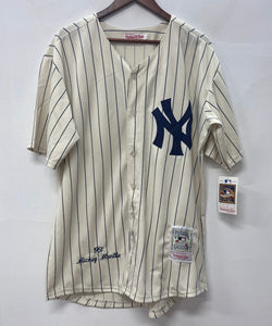 Mickey Mantle New York Yankees Jersey pinstripes Mitchell & Ness