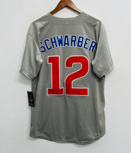 Kyle Schwarber Chicago Cubs Official MLB Majestic Jersey Gray