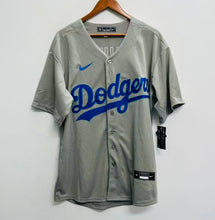 Trevor Bauer Los Angeles Dodgers Official MLB Nike jersey gray
