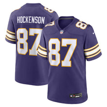 T.J. Hockenson YOUTH KIDS Minnesota Vikings Official NFL Jersey purple