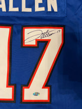 Josh Allen autographed Buffalo Bills jersey photo signing COA
