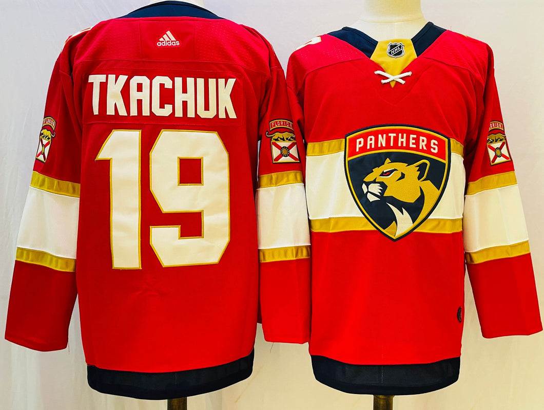 Matthew Tkachuk Florida Panthers Official NHL Adidas Jersey Red