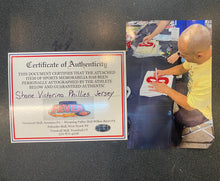Shane Victorino Philadelphia Phillies autographed jersey COA photo signing