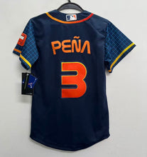 Jeremy Pena YOUTH KIDS  Houston Astros Official MLB Nike Space City Jersey