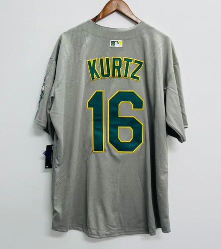 Nick Kurtz Oakland Athletics A’s Official MLB Nike Jersey Gray