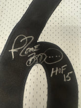 Jerome Bettis Pittsburgh Steelers autographed jersey COA Photo signing