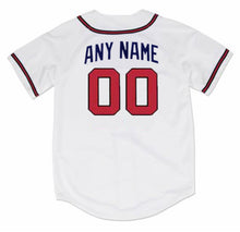 Any name & Number Custom 1990’s Atlanta Braves Official MLB Majestic Jersey Gray
