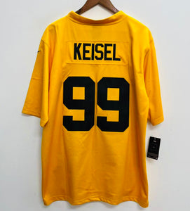美品◎NIKE NFL スティーラーズ 99 KEISEL 復刻版ユニフォーム Brett Keisel Pittsburgh Steelers Official NFL Nike Jersey