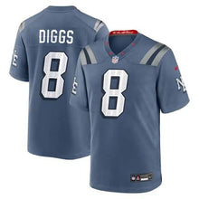 Stefon Diggs New England Patriots Official NFL Nike Rivalries Blue Storm Jersey