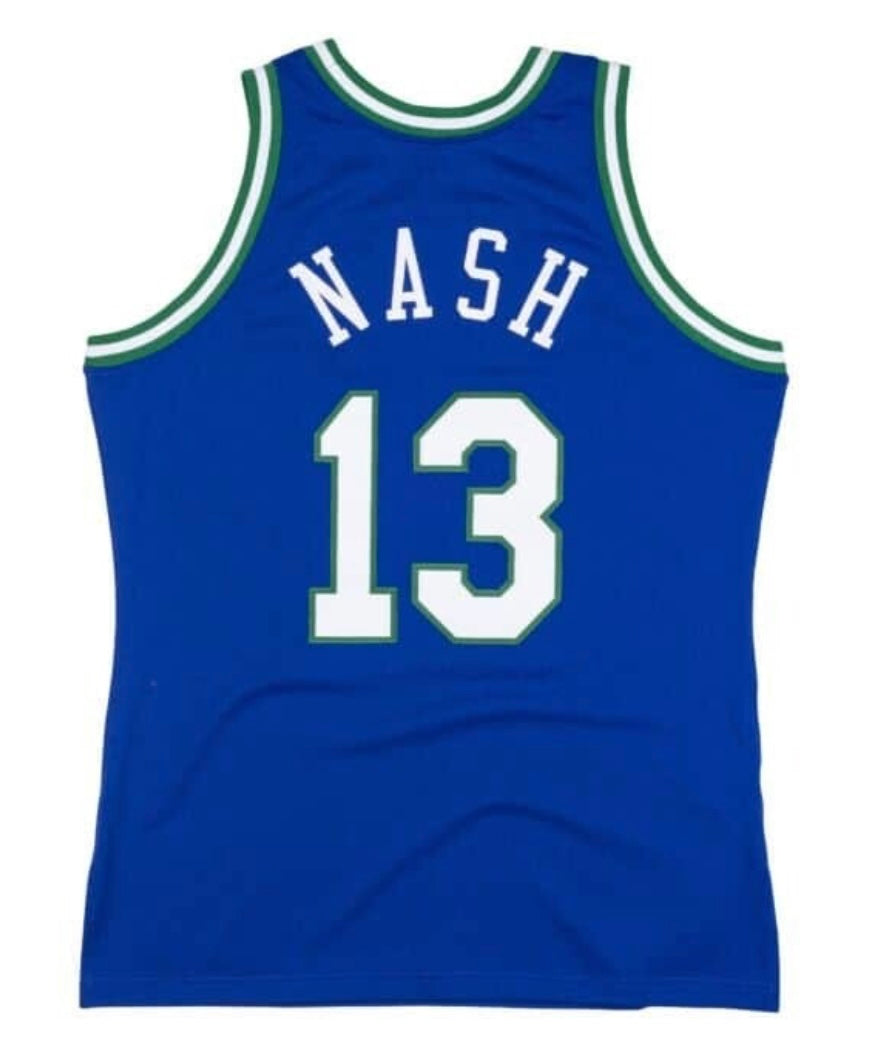 Steve Nash Dallas Mavericks  Official NBA Mitchell & Ness Jersey
