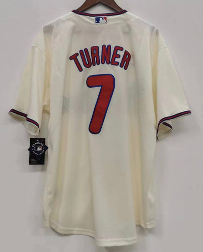 Trea Turner Philadelphia Phillies Jersey cream