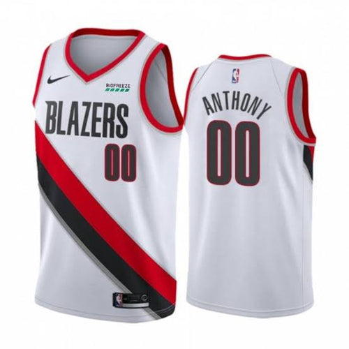 Carmelo Anthony Portland Trailblazers Official NBA Nike Jersey white