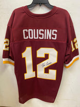 Kirk Cousins Washington Redskins autographed jersey with PSA COA