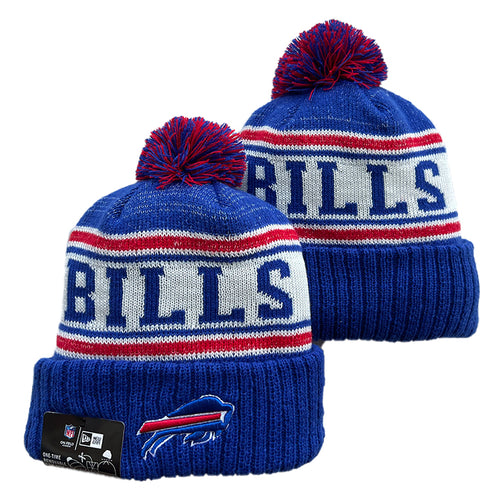 Buffalo Bills NFL New Era winter Hat with Pom Pom