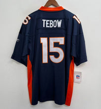 Tim Tebow Denver Broncos Official NFL Reebok Jersey blue