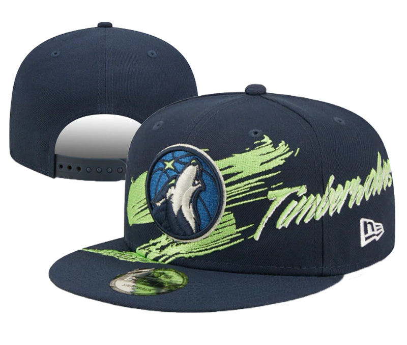 Minnesota Timberwolves official NBA New Era hat adjustable