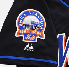 Carlos Delgado New York Mets Official MLB Majestic Jersey black