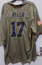 Josh Allen Buffalo Bills military salute to service Jersey Nike Olive
