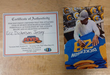 Eric Dickerson Rams autographed jersey COA photo signing