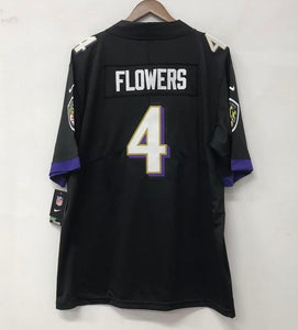 Zay Flowers Baltimore Ravens official Nike Jersey black