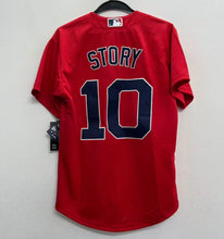 Trevor Story Boston Red Sox Official MLB Nike Jersey red