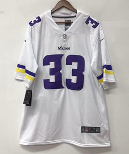 Aaron Jones Minnesota Vikings Official NFL Jersey Nike white