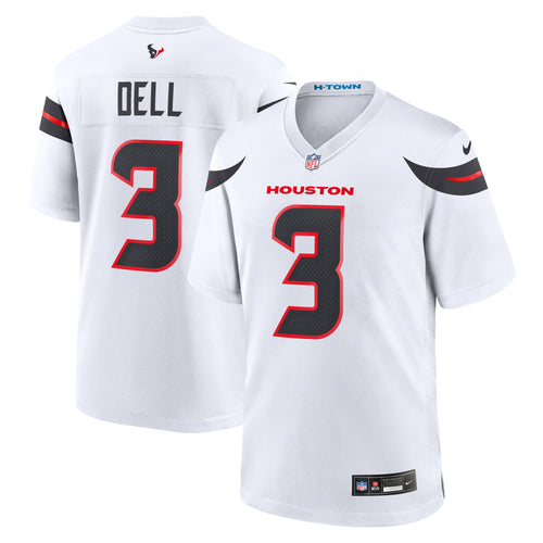 Tank Dell Houston Texans official NFL Nike Jersey white